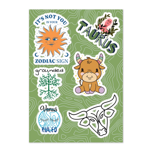 Sticker Sheet TAURUS